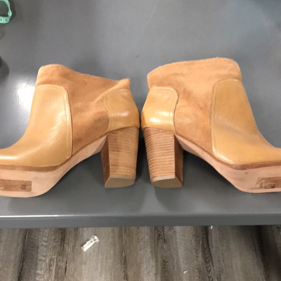 Kate Spade Leather Suede Heeled Ankle Boot - Picture 6 of 12
